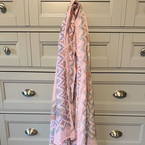 Pastel colors neck scarf